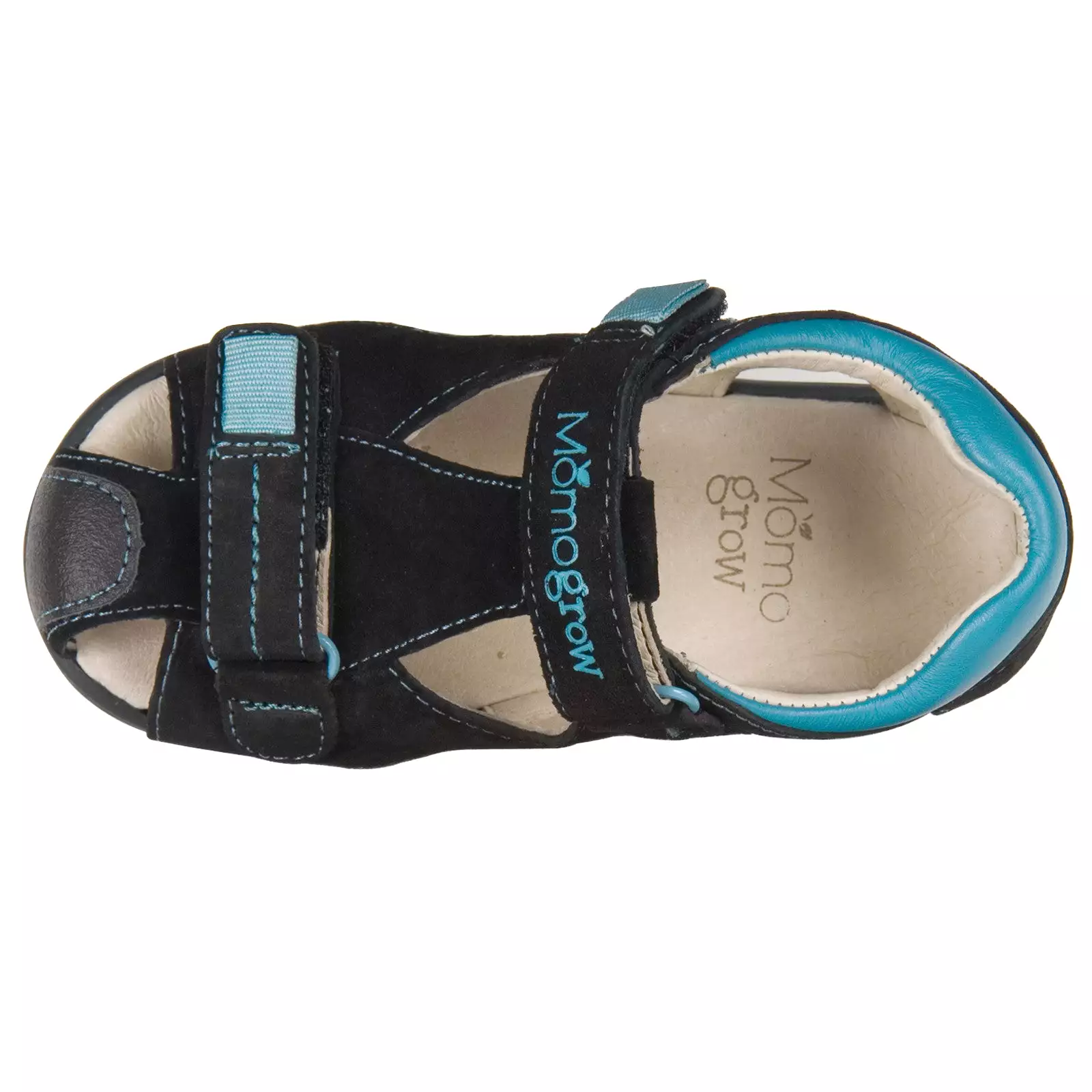 Momo Boys Leather Sandal Shoes (Toddler & Little Boy)