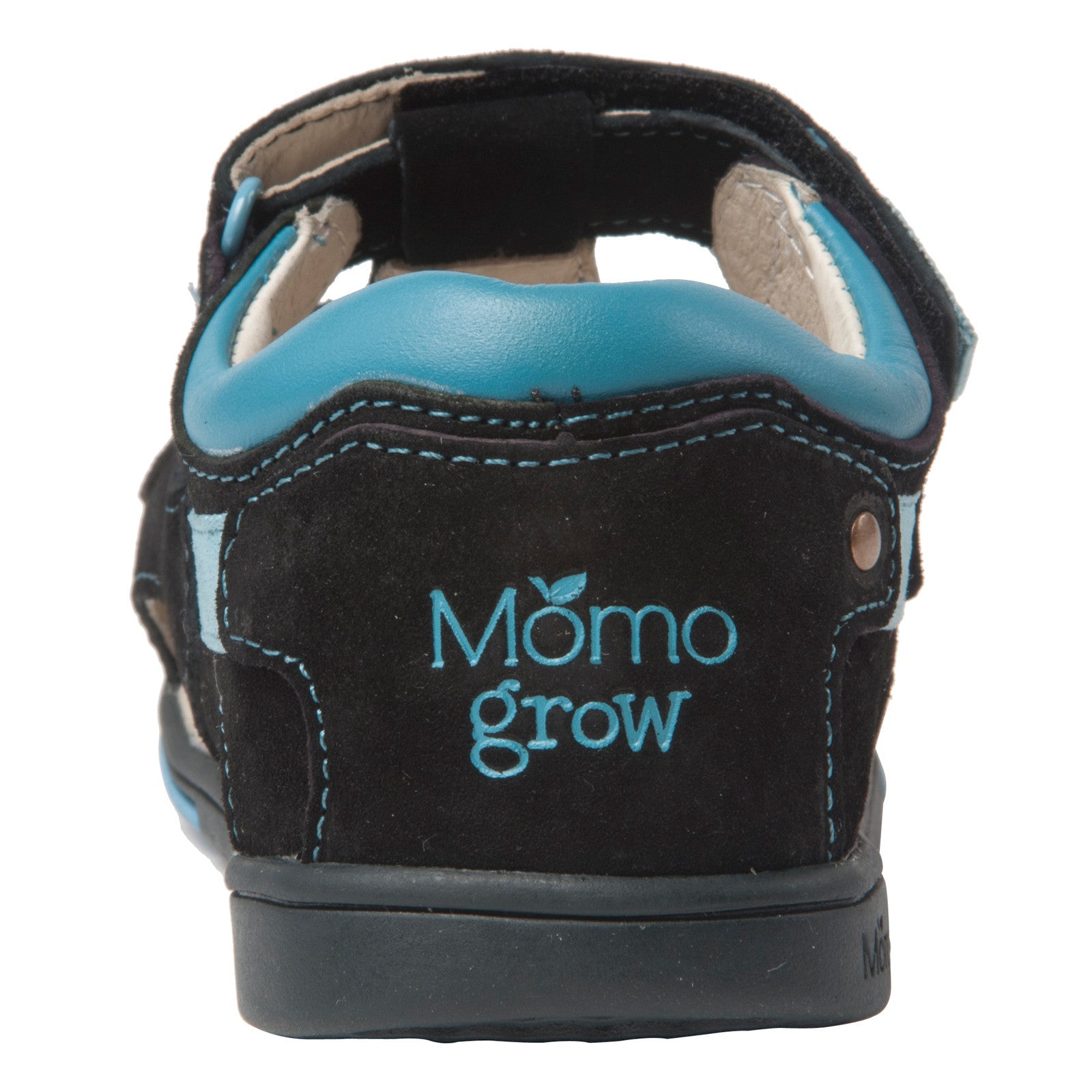 Momo boys leather sandals with double straps, toddler and little boy shoes.