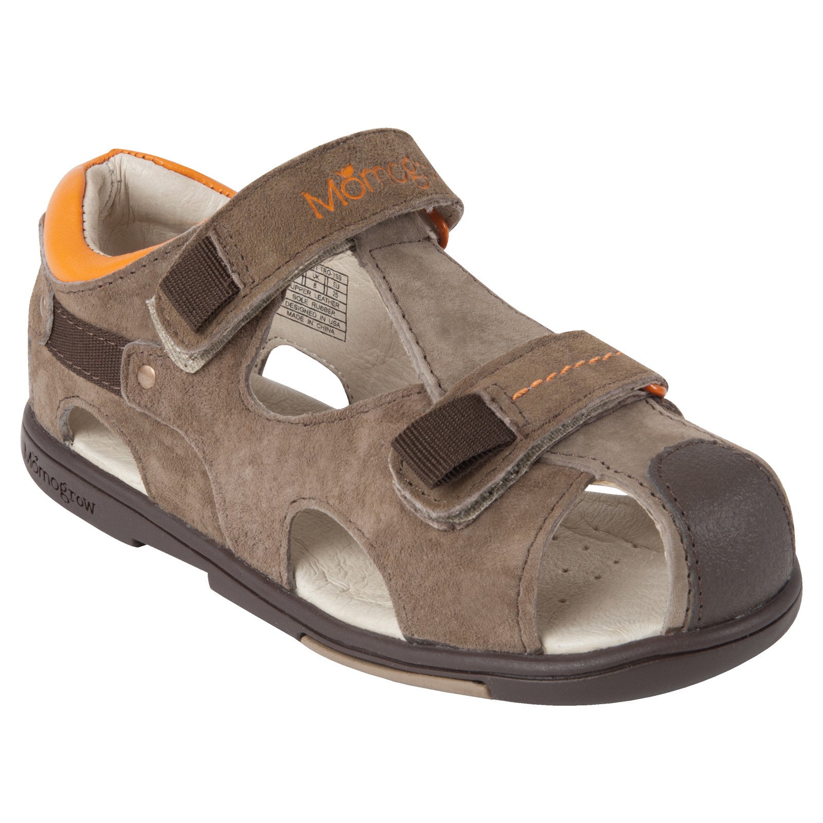 Momo Leather Sandal Shoes - Double Strap for Toddler & Little Boy | Shop Now!