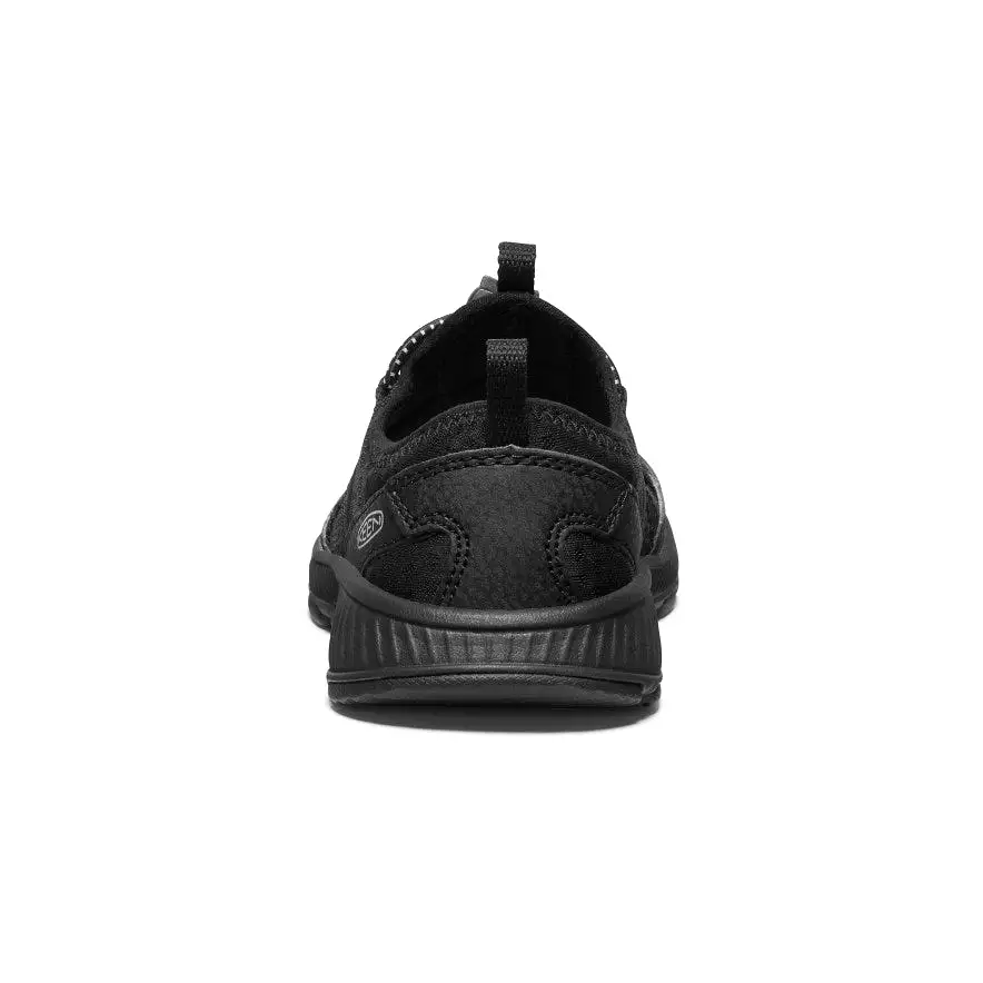 Motozoa Sneaker for Little Kids | Black/Black