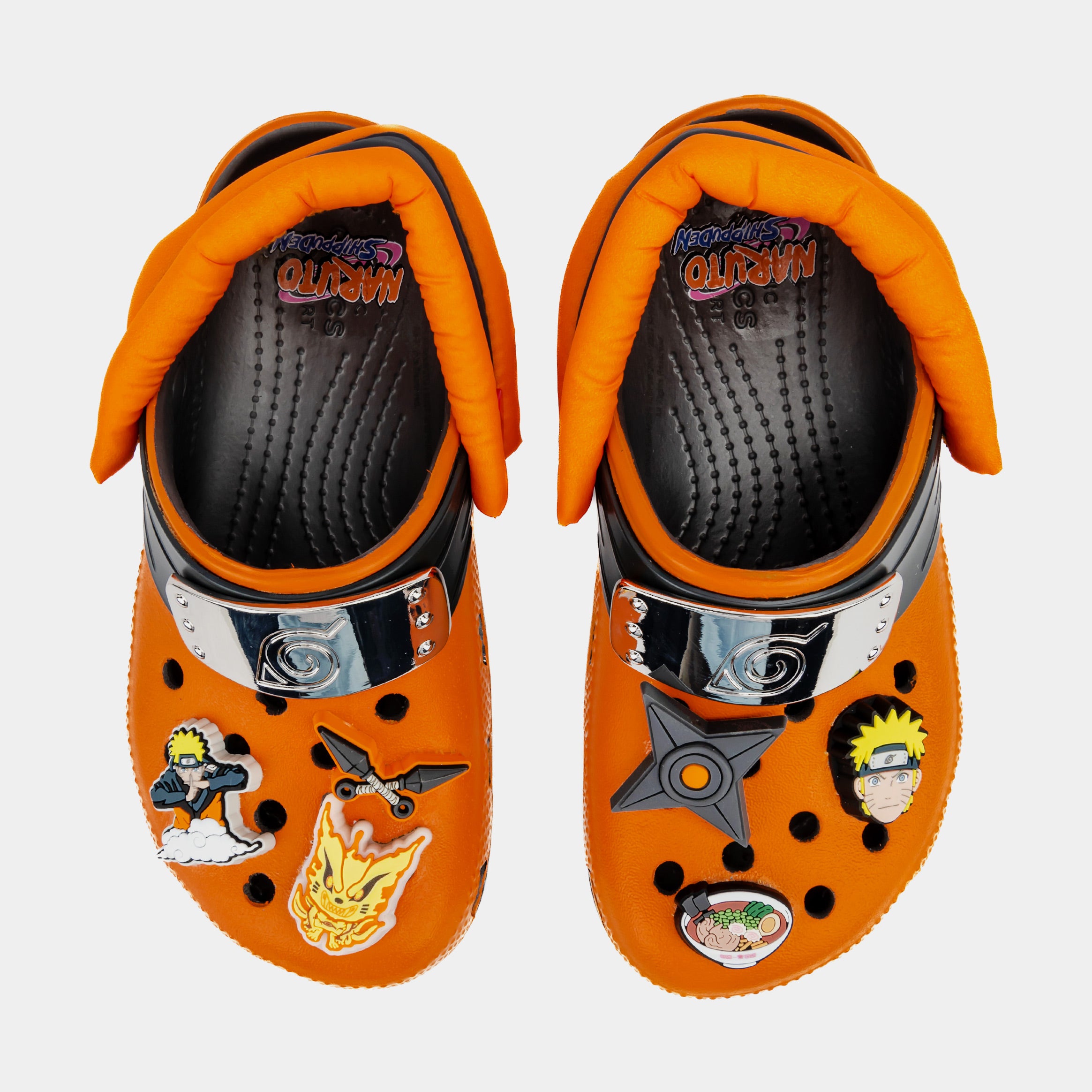 Naruto Kids Sandals - Orange/Black