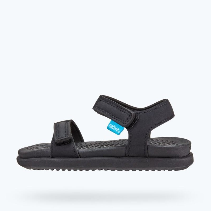 Native Shoes Black Toddler Sugarlite Charley Sandal.