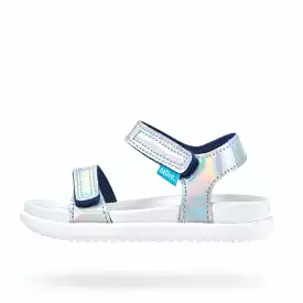 Native Shoes Hologram Children's Charley Sandal, Shell White