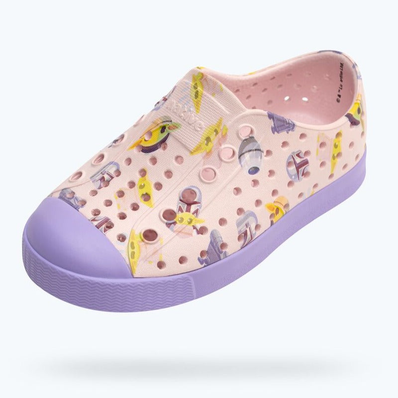 Native Shoes Milk Pink Jefferson Star Wars Print Shoe