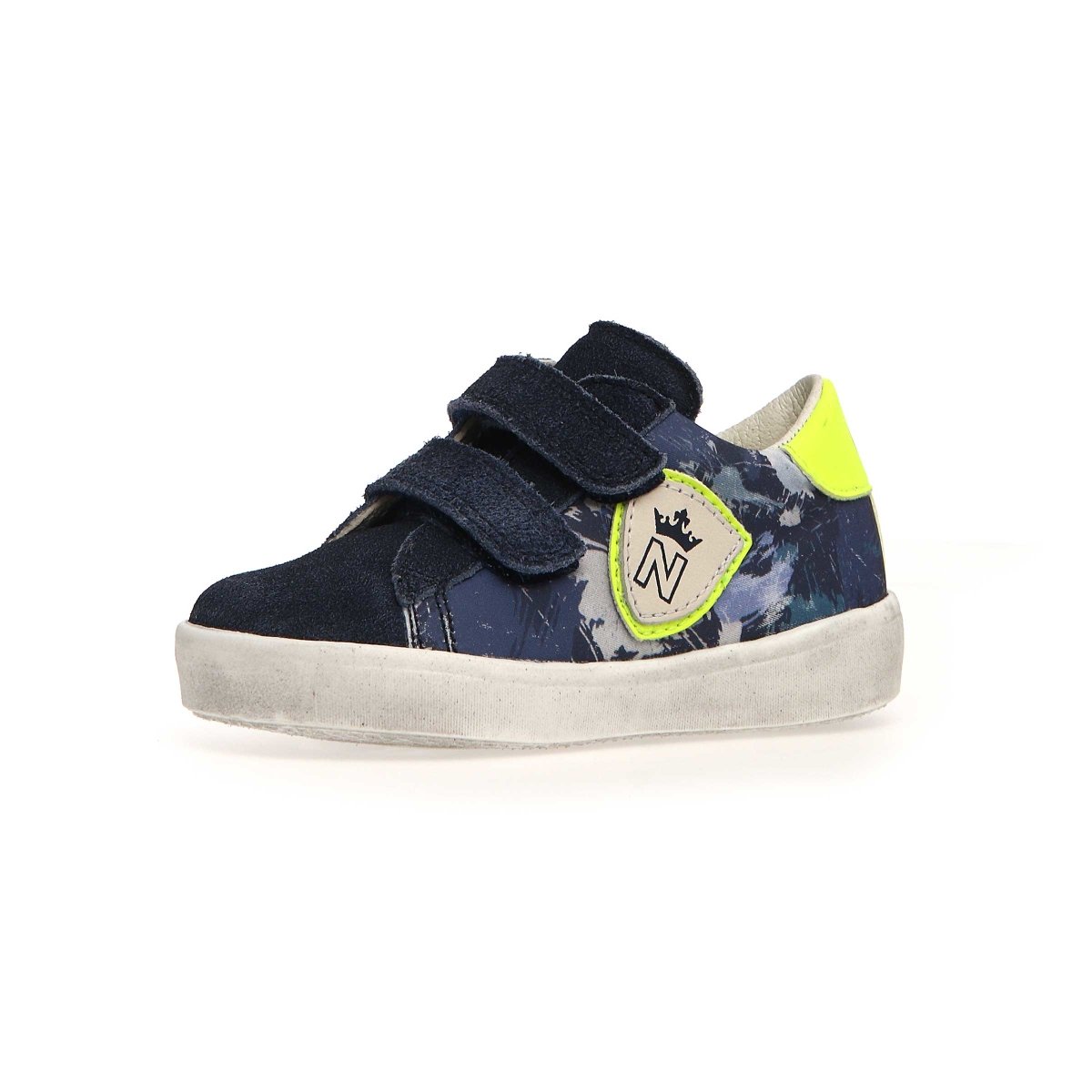 Naturino Boys Korey Navy Camo Shoes Sizes 27-32