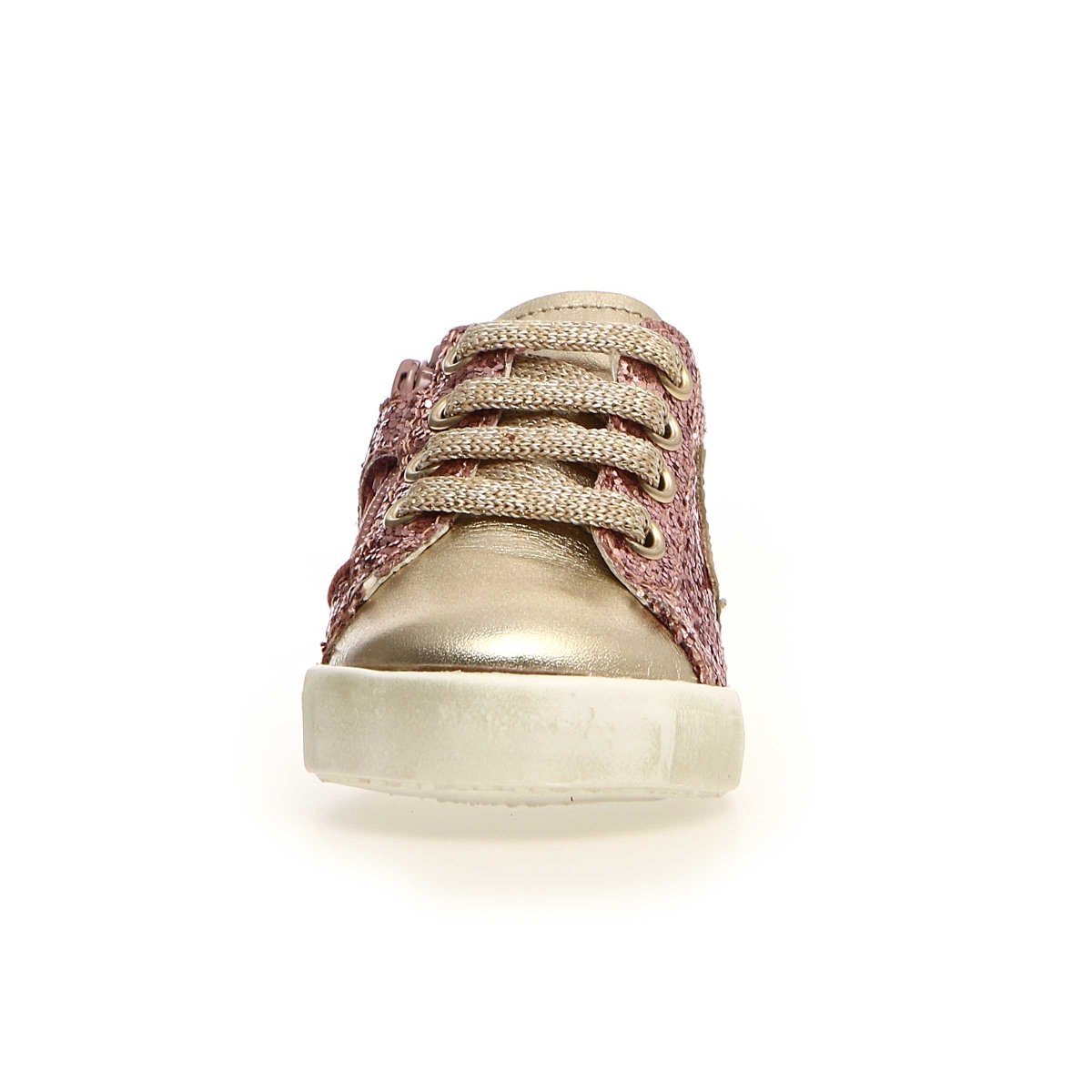 Naturino Girls Annie Metallic Glitter Star Shoes in Sizes 33-35