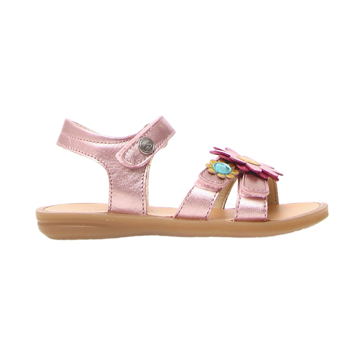 Naturino Girls' Pink Flower Sandal - Sizes 27-29 | Shop Now