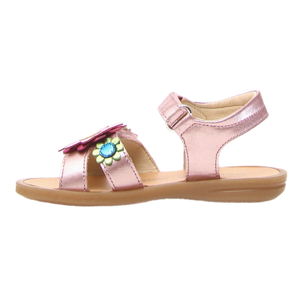 Naturino Girls' Pink Flower Sandal - Sizes 27-29 | Shop Now