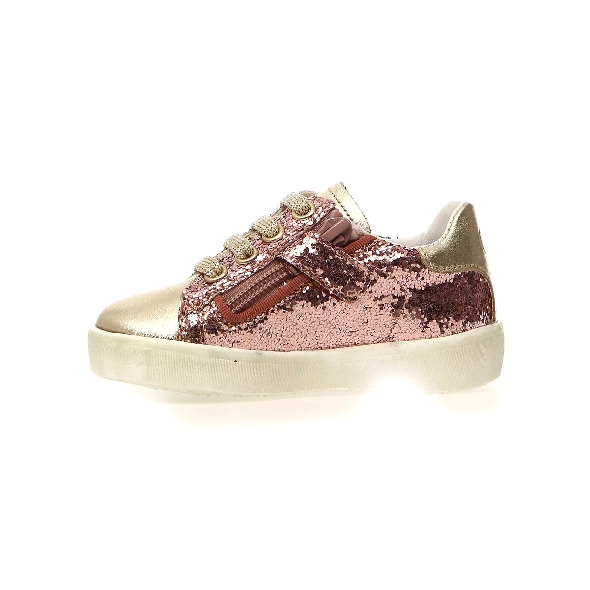 Naturino Girls' Shoes - Annie Metallic Glitter/Star (Sizes 33-35)