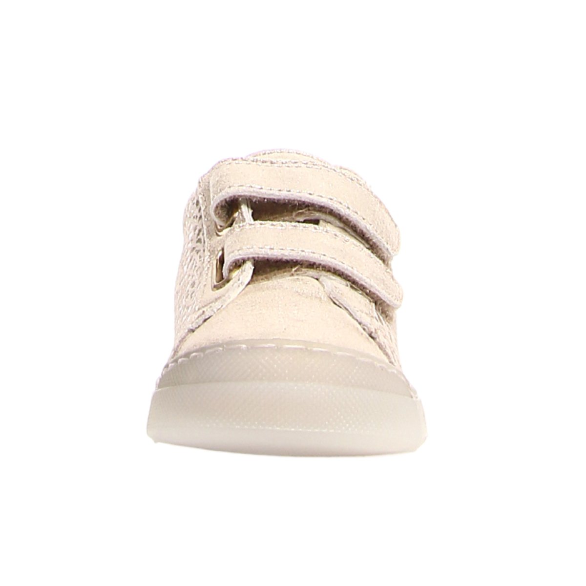 Naturino Platinum Snake Velcro Sneaker for Girls