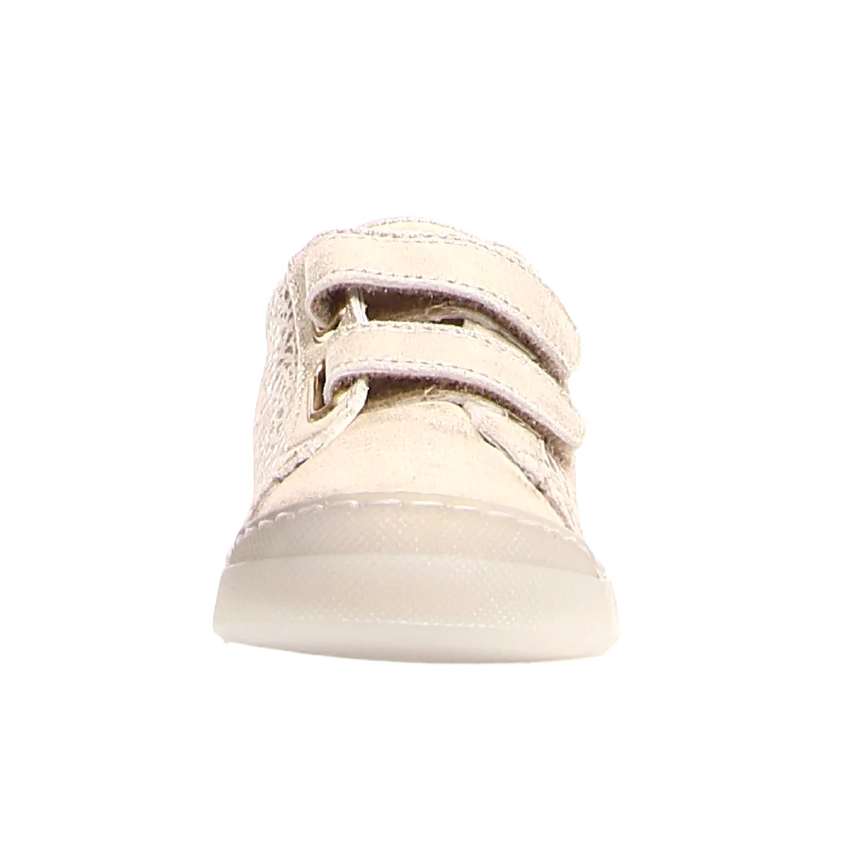 Naturino Platinum Snake Velcro Sneaker for Girls