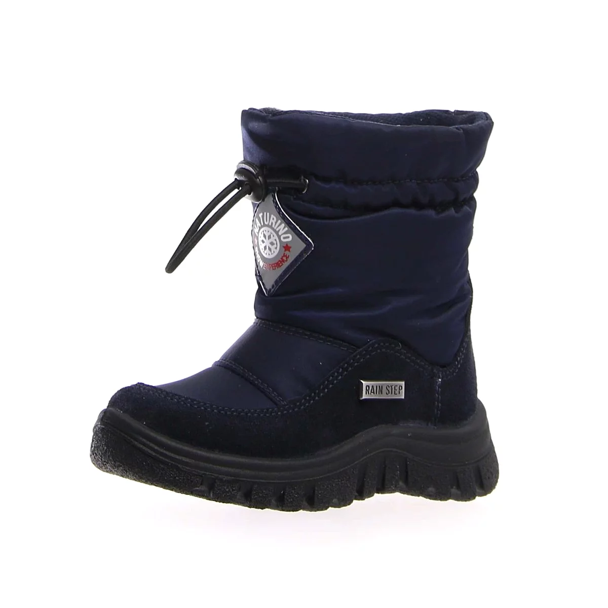 Naturino Varna Navy Pull On Boot Waterproof Boys Sizes 27-32