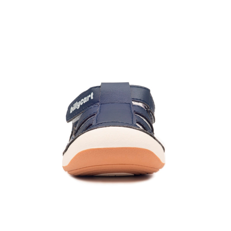 navy blue baby and toddler sandals, unisex design