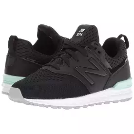 New Balance 574 Sport Kids Shoes - Black Seafoam GS574MB