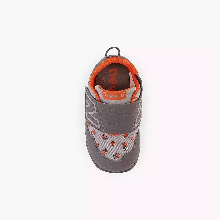 New Balance Baby Sneaker - Grey Hook & Loop Design