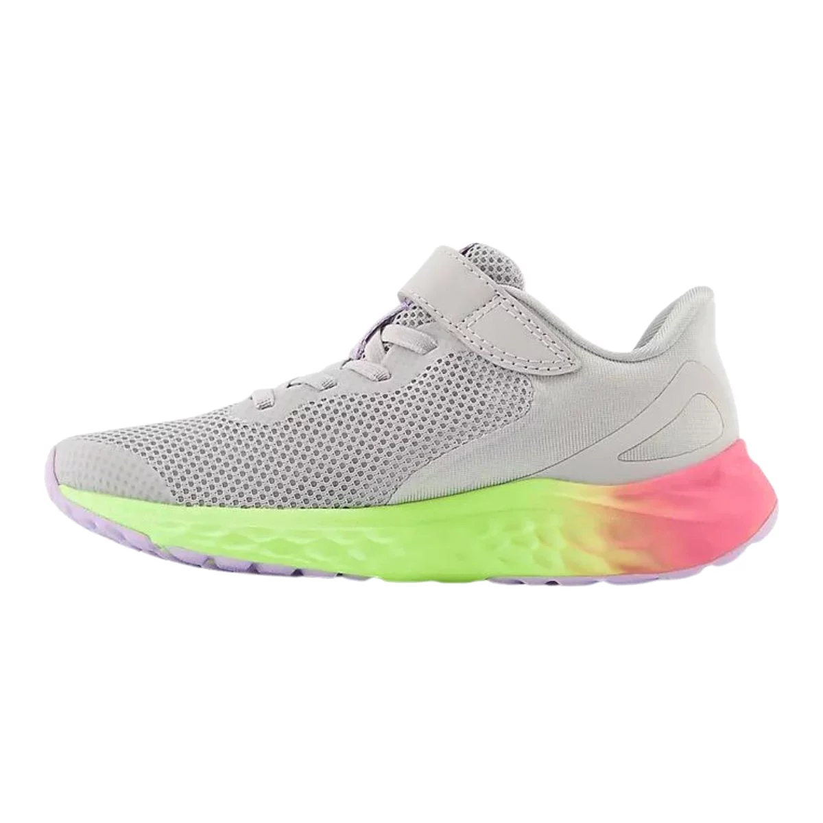 New Balance Girls Fresh Foam Arishi v4 Grade school Grey/Rainbow GPARIKG4