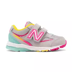 New Balance Grey Multi 888v2 Toddler Sneaker Hook & Loop