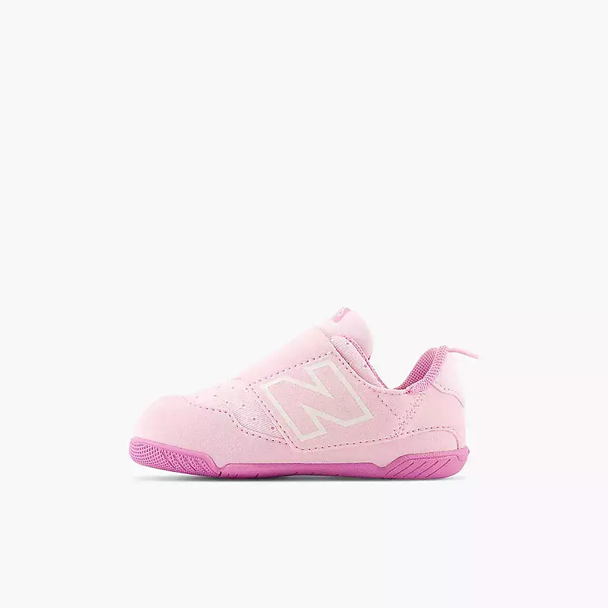 New Balance Pink Hook & Loop Baby Sneaker