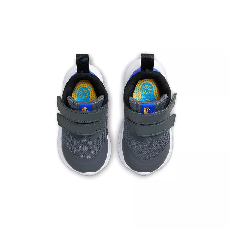 Nike Iron Grey/Black/Blue Lightning Star Runner 3 Toddler Sneaker