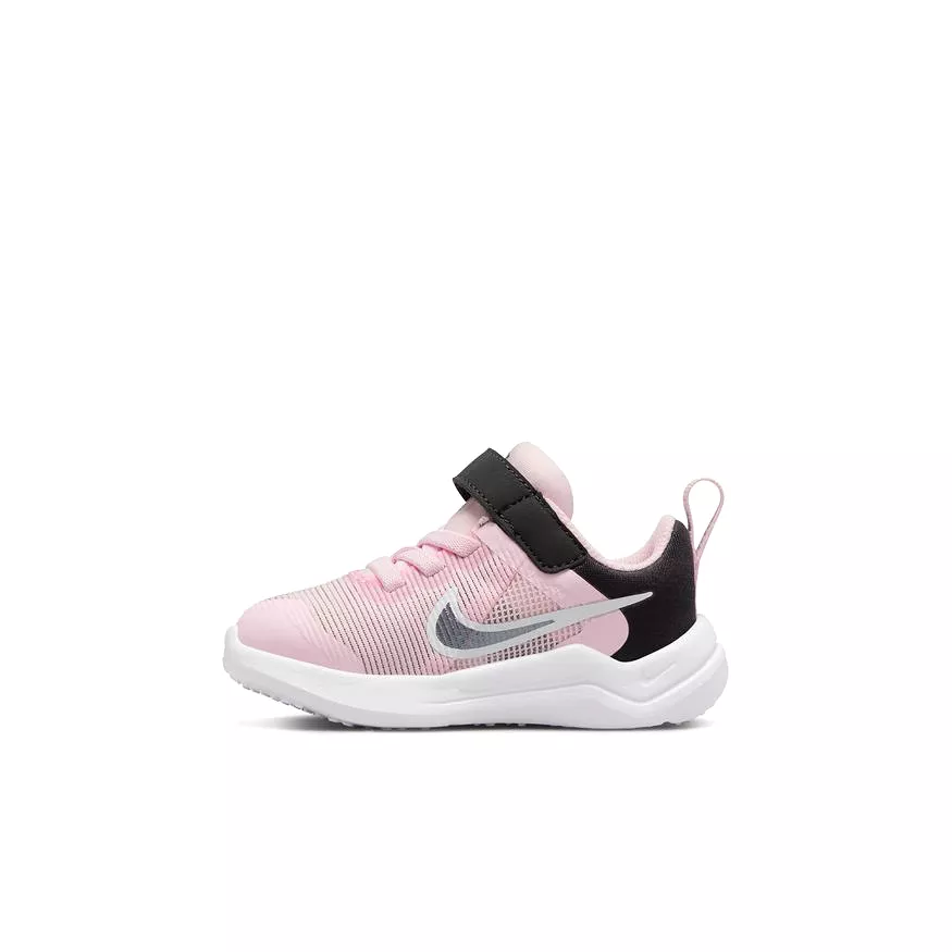 Nike Pink Foam/Toddler Sneaker Downshifter 12 with Flat Pewter - Shop Now!