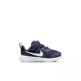 Nike Revolution 6 Toddler Sneaker - Midnight Navy/White