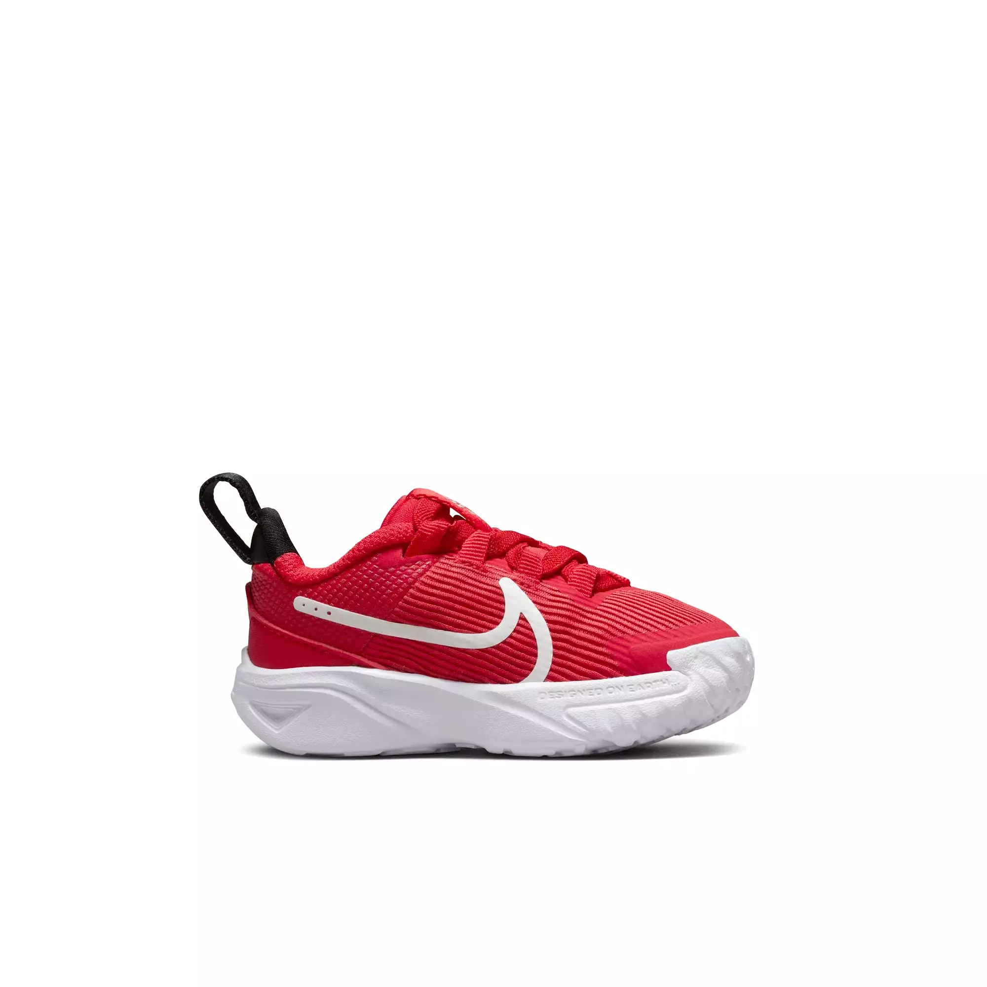 Nike Star Runner 4 Toddler Sneaker in University Red and Summit White