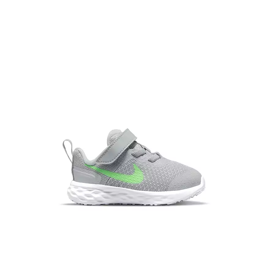 Nike Toddler Sneaker Smoke Grey Green Strike Revolution 6