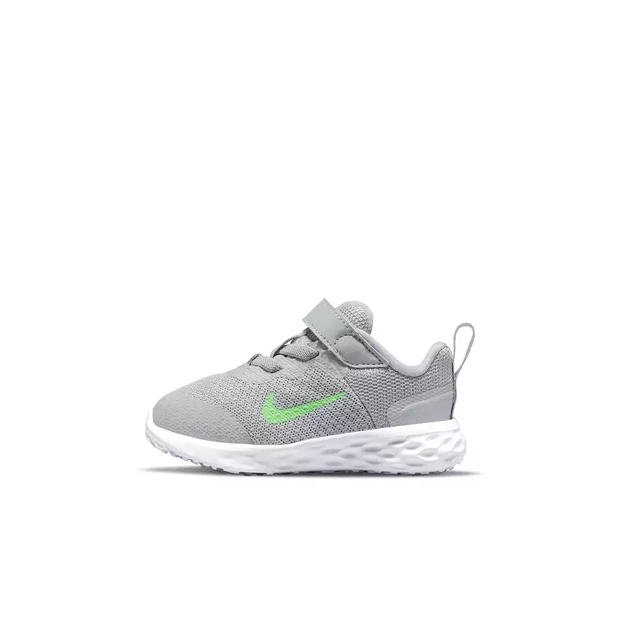 Nike Toddler Sneaker Smoke Grey Green Strike Revolution 6