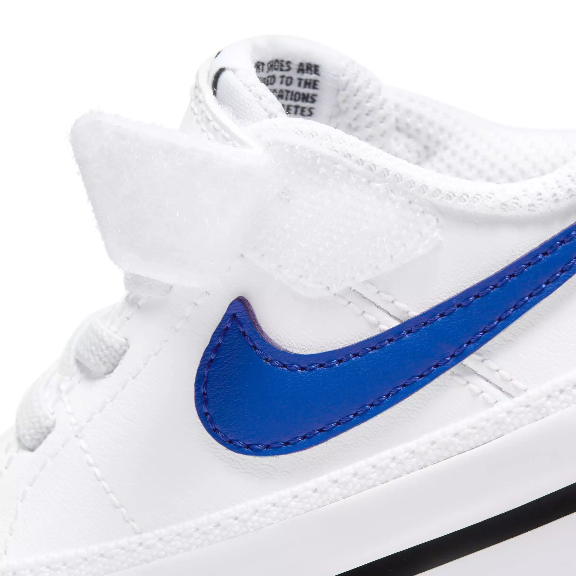 Nike White Game Royal Court Legacy Toddler Sneaker