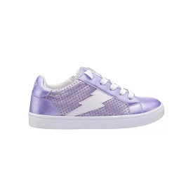 Nina Girl's Purple and White Bolt Spice - Shop Now!