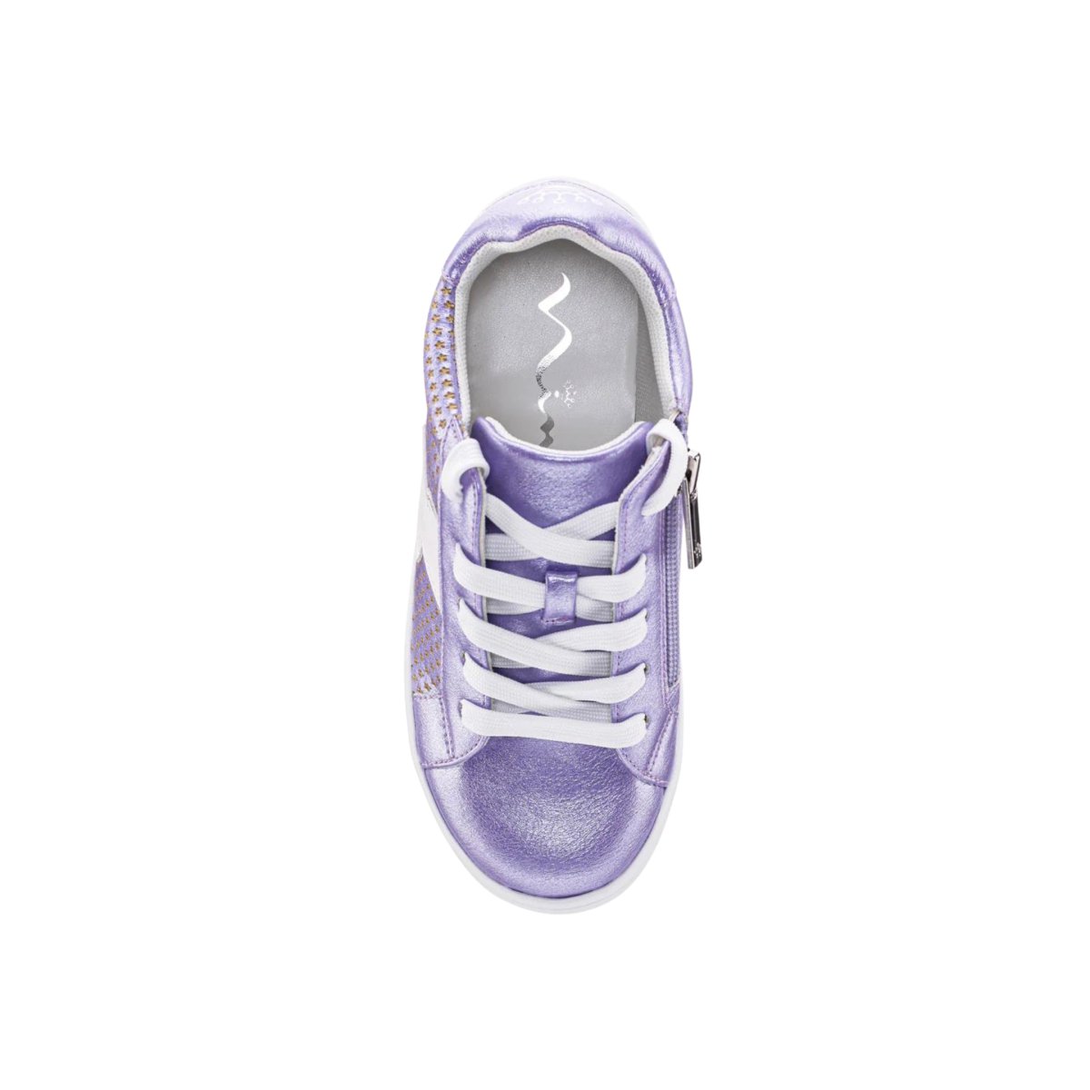 Nina Girl's Purple and White Bolt Spice - Shop Now!