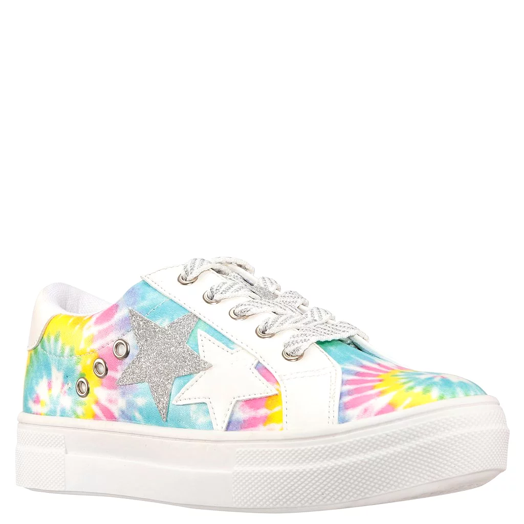 Nina Girls tie dye star lizzet sneaker