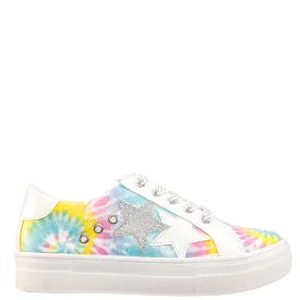 Nina Girls tie dye star lizzet sneaker