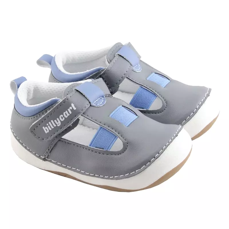 NOAH grey and blue sandals for baby and toddler boys