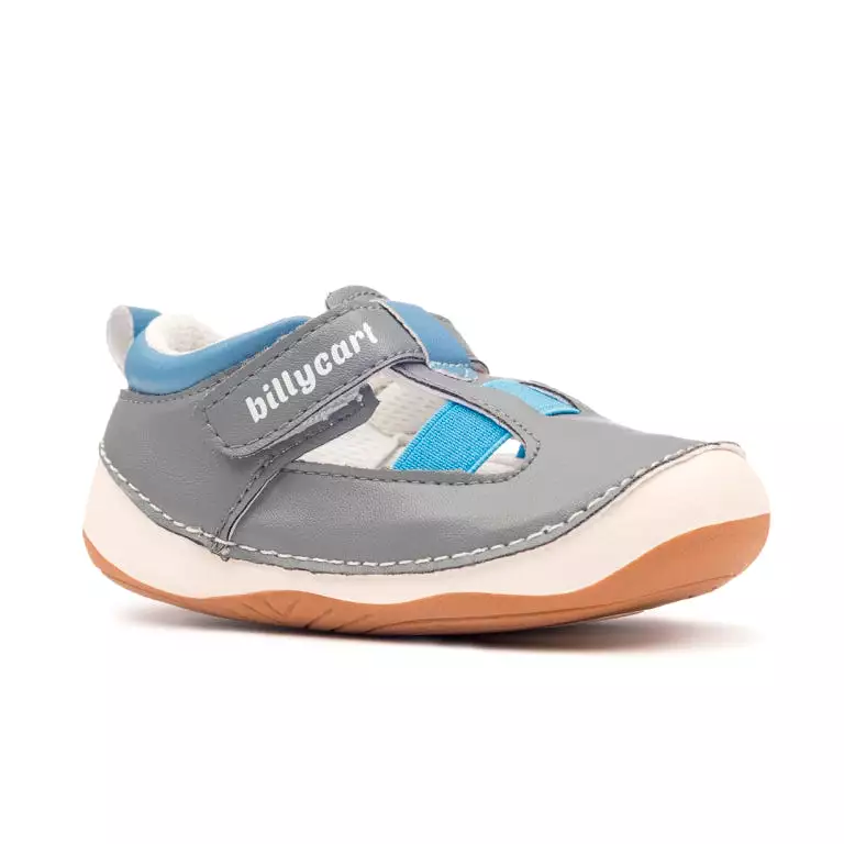 NOAH grey and blue sandals for baby and toddler boys