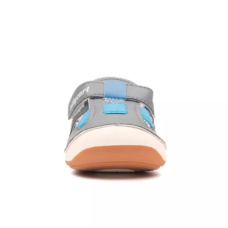 NOAH grey and blue sandals for baby and toddler boys