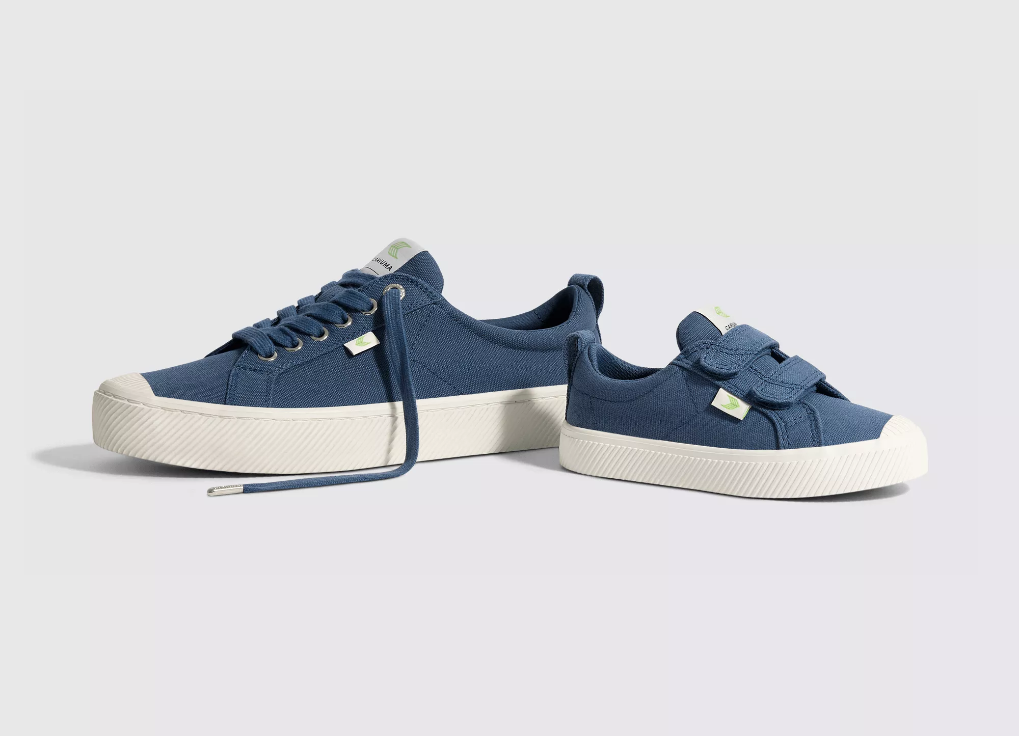 OCA Blue Canvas Sneaker for Kids