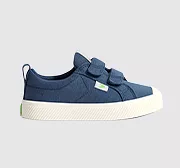 OCA Blue Canvas Sneaker for Kids