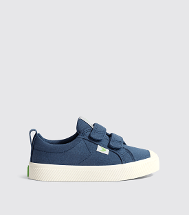 OCA Blue Canvas Sneaker for Kids