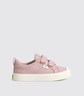 OCA Children's Low-Top Canvas Sneaker in Rose