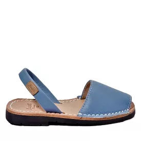 Open Toe Leather Menorcan Sandal for Kids | Iker 1097 Leather