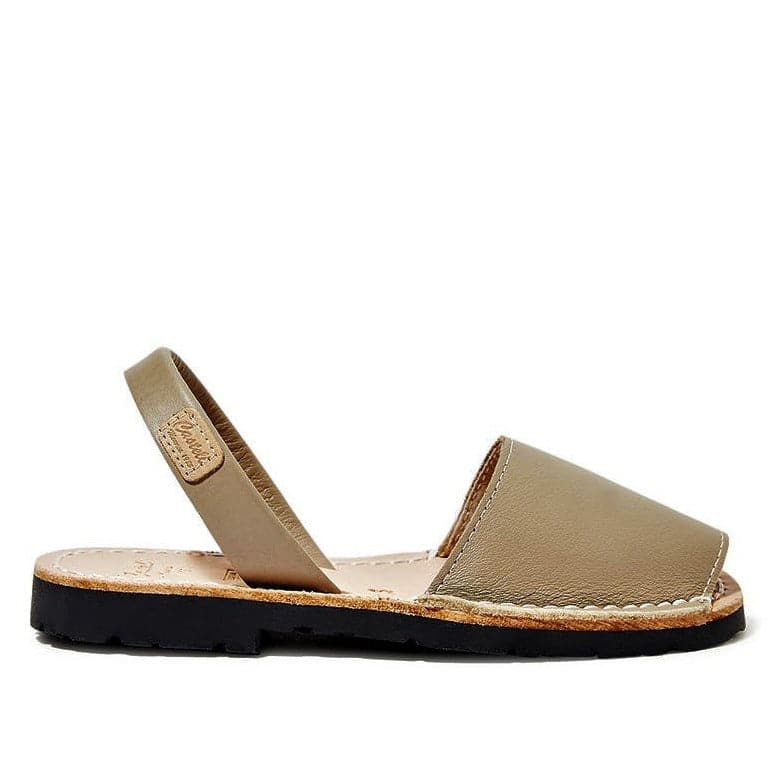 Open Toe Leather Menorcan Sandal For Kids - Iker 1097 Tuscany