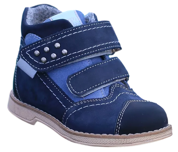 Orthopedic Boots - Autumn Winter Outdoor Shoes - Two Fasteners - Baby Toddler Kids - Boys Girls