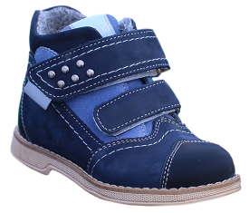 Orthopedic Boots - Autumn Winter Outdoor Shoes - Two Fasteners - Baby Toddler Kids - Boys Girls