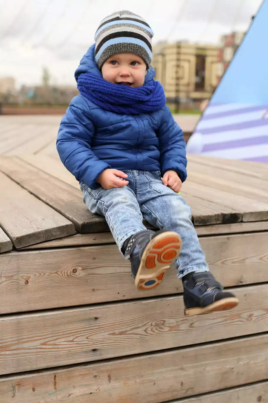 Orthopedic Boots - Autumn Winter Outdoor Shoes - Two Fasteners - Baby Toddler Kids - Boys Girls