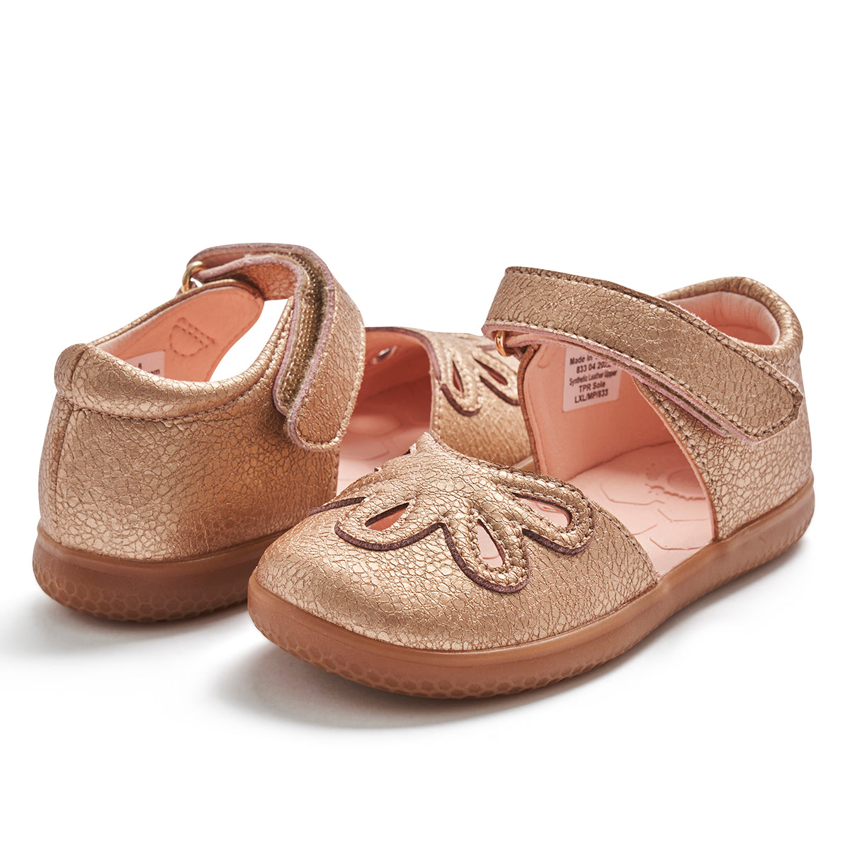 PETAL 2.0 DEW DROP Sandal Mary Jane - Rose Gold