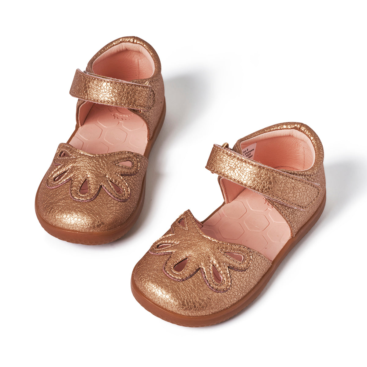 PETAL 2.0 DEW DROP Sandal Mary Jane - Rose Gold