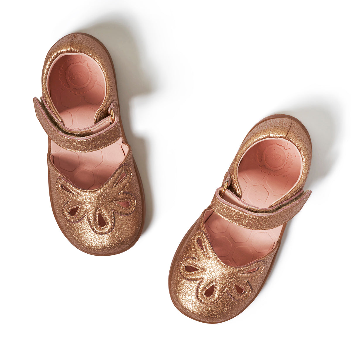 PETAL 2.0 DEW DROP Sandal Mary Jane - Rose Gold