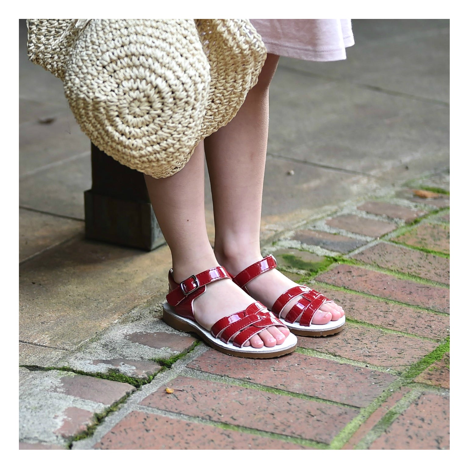 Peyton Braided Sandals can be rewritten as Stylish Braided Sandals by Peyton