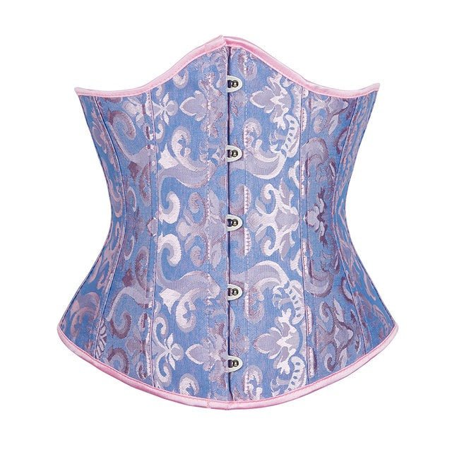 Pink and blue Spring Drag Corset